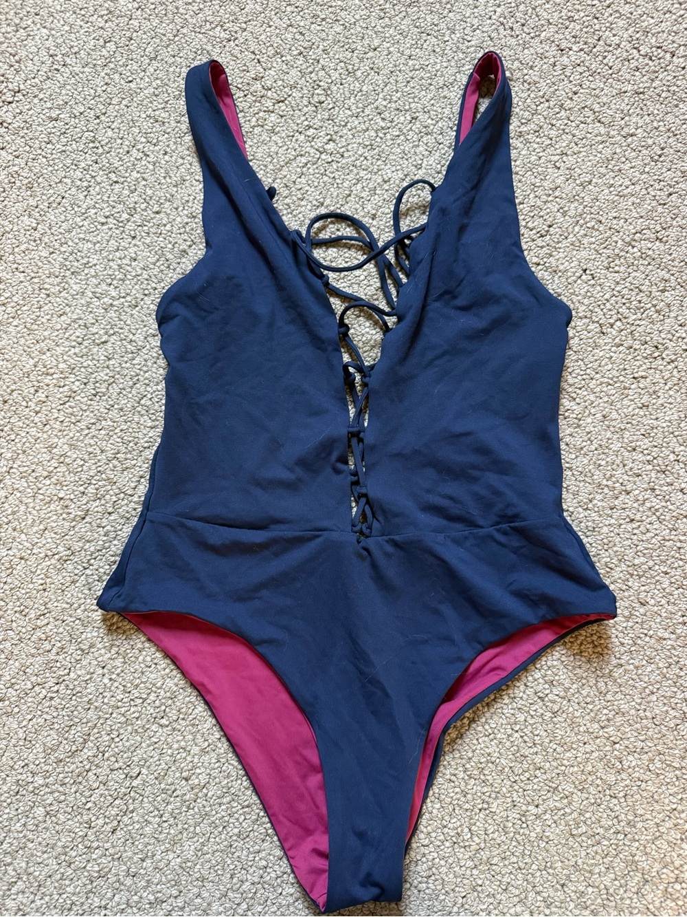 bond-eye reversible One-Piece Swimsuit
